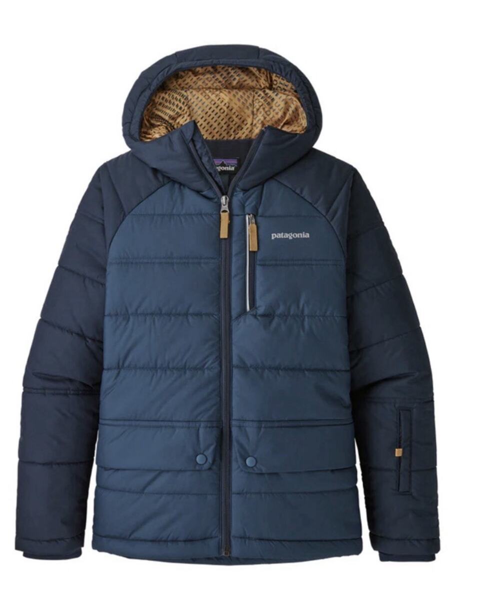 Patagonia Worn Wear Youth Boys' Pine Grove Jacket Navy Blue Size XL